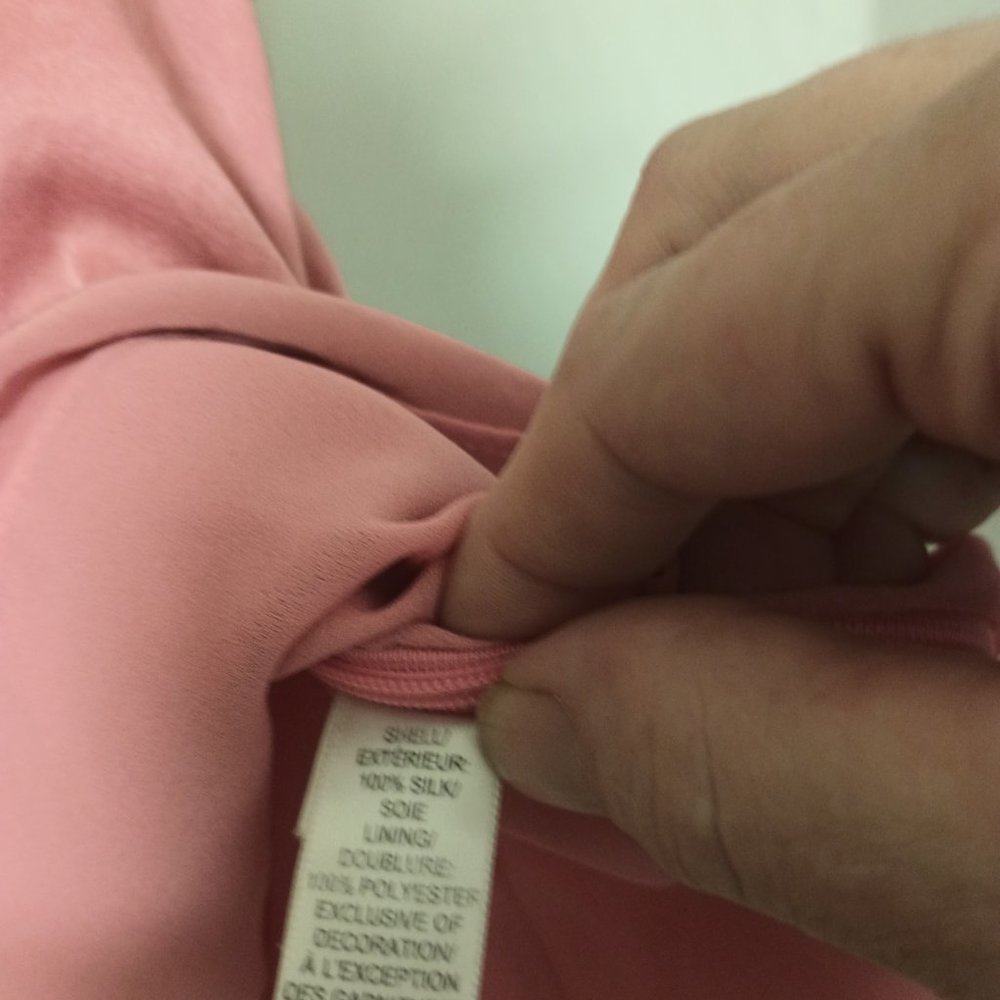 vintage outfit ann taylor/banana republic 100% vintage silk - Picture 3 of 11